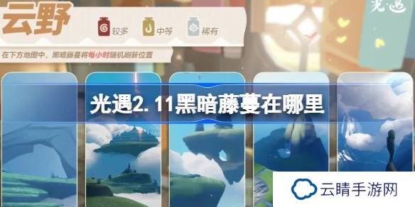 光遇2.11黑暗藤蔓在哪里-光遇2月11日染料位置攻略