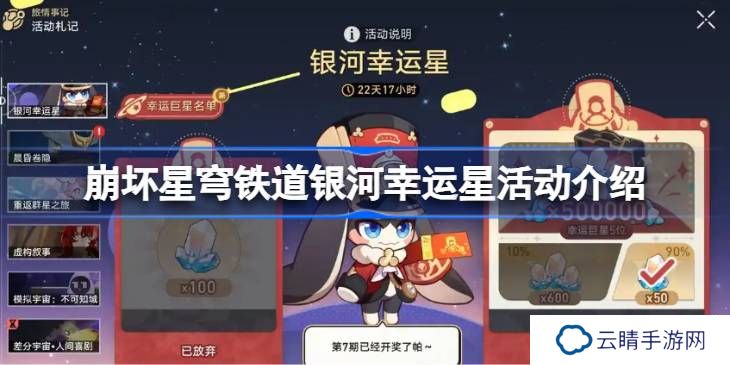 崩坏星穹铁道银河幸运星活动介绍-崩坏星穹铁道银河幸运星活动怎么评价